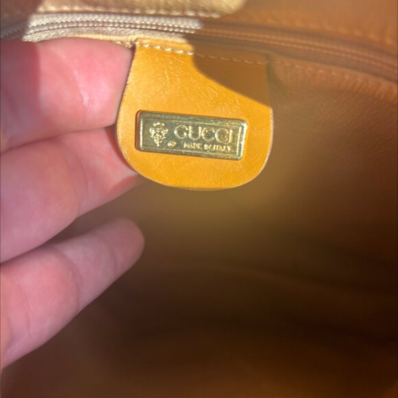 Vintage Gucci GG Canvas Bucket Bag - Picture 6 of 9